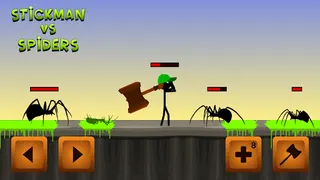 Stickman vs Spiders - Screenshot 1