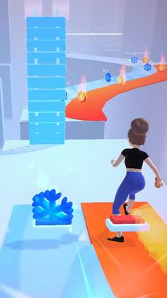 Frozen Honey Run - Screenshot 1