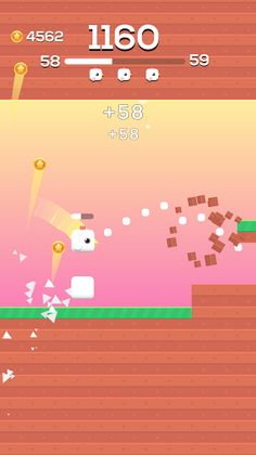 Square Bird - Flappy Chicken - Screenshot 3
