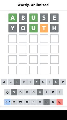 Wordy-Unlimited Daily Word - Screenshot 4