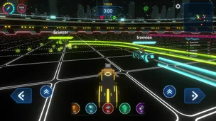Neon Bike Battle - Screenshot 1