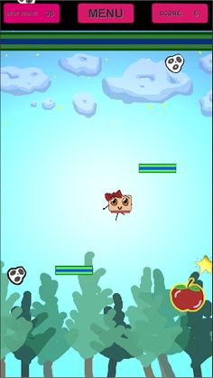 Cube Girl: collect hearts and - Screenshot 3