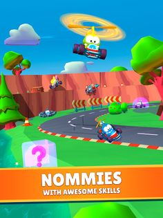 Om Nom: Racing - Screenshot 4