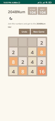 2048Num - Screenshot 1