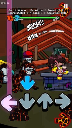 FNF Gorrilla Tag Night Battle - Screenshot 1