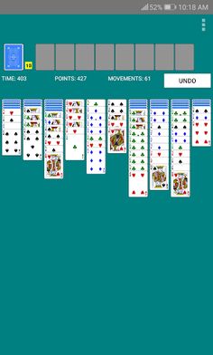 Spider Solitaire - Screenshot 3