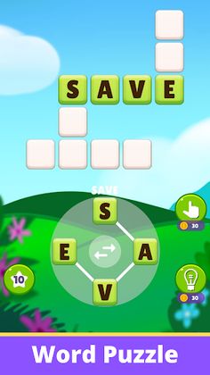Search Word Puzzle Game - Screenshot 4
