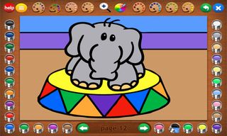 Coloring Book 10: Baby Animals - Screenshot 1