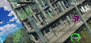 Fat Butters' Jetpack Ride - Screenshot 1