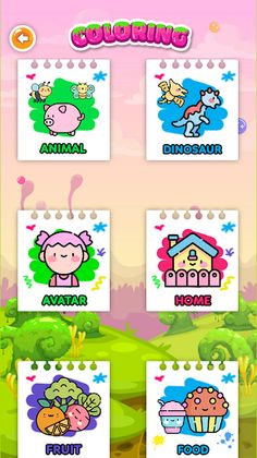 Anime Coloring Book for Kids - Screenshot 3