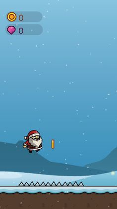 Santa Super Leps World Jump - Screenshot 4