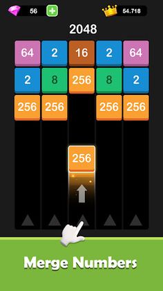 X2 Blocks: 2048 Merge - Screenshot 1