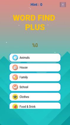 WORD FIND PLUS - Screenshot 1