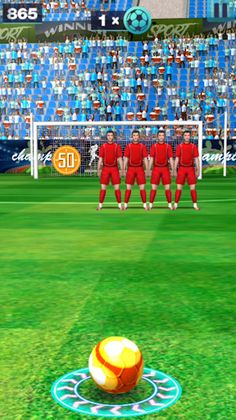 3D Freekick - The 3D Flick Foo - Screenshot 4