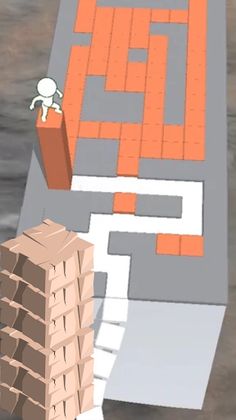 Stacking Dash-Tile Stack Maze - Screenshot 3