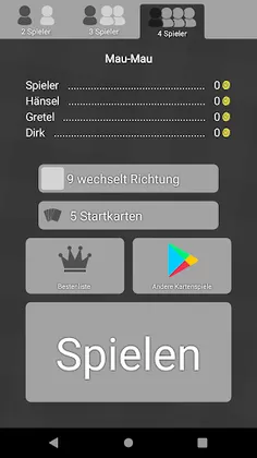 Mau-Mau - card game - Screenshot 4