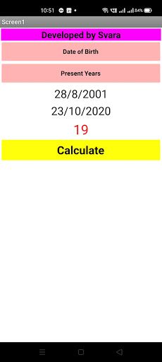 Age Calculator by Svara - Screenshot 3