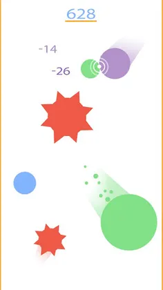 Eat the circles : colors game - Screenshot 1