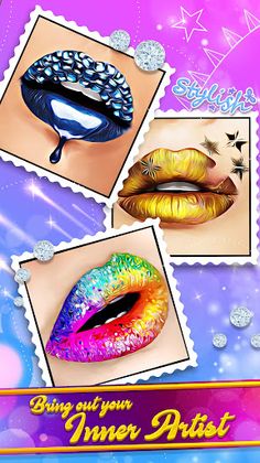 Lip Art: Beauty Lipstick Games - Screenshot 4