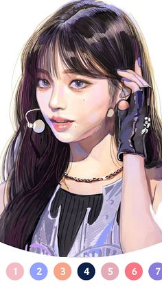 Red Velvet Paint by Number - Screenshot 2