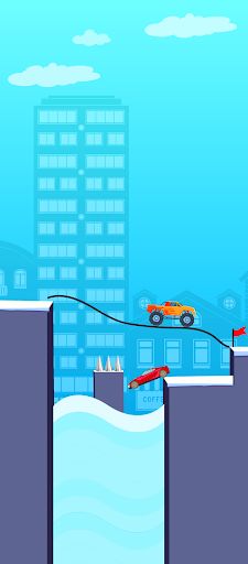 Draw Bridge-Puzzle Brain Game - Screenshot 1