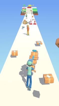 Cargo Hero 3D - Screenshot 1