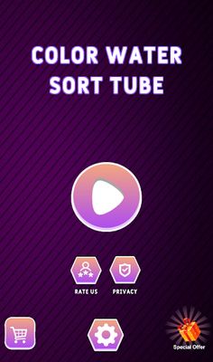 Color Water Sort Tube - Screenshot 1