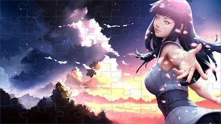Hinata Hyuga Game Jigsaw - Screenshot 3