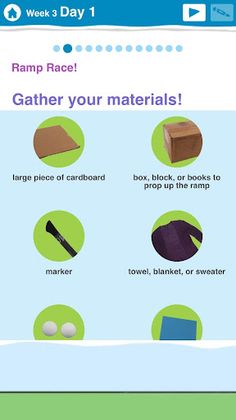 PEEP Family Science: Ramps - Screenshot 2