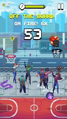 Bouncy Hoops - Screenshot 1