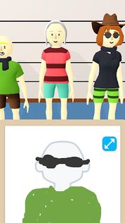 Line Up: Draw the Criminal - Screenshot 3