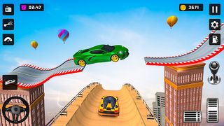 Mega Ramp Car Stunts-Car Game - Screenshot 1