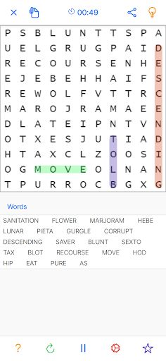 Word Search Game - Screenshot 1
