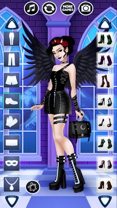 Gothic Dress Up - Screenshot 2