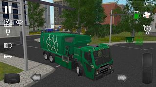 Trash Truck Simulator - Screenshot 2