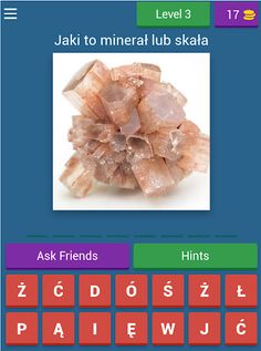 Minerały i skały - quiz - Screenshot 4