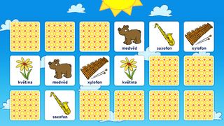 Čeština s Bílou paní: Pexeso - Screenshot 2