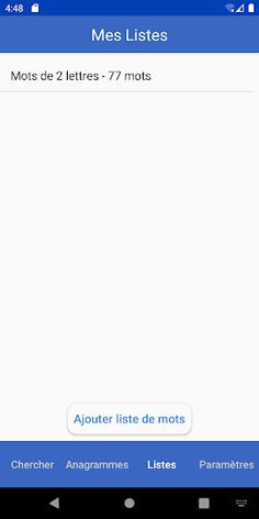 Dictionnaire de Scrabble - Vér - Screenshot 4