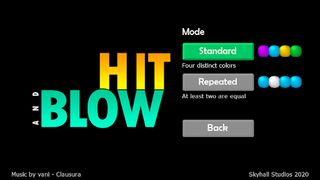 Hit and Blow - Screenshot 1