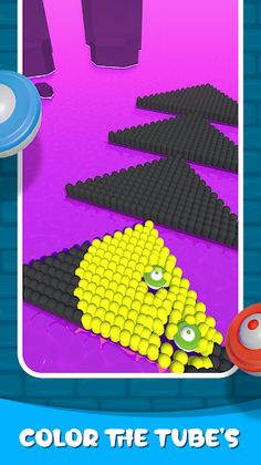 Paint Colors Roller 3D - Screenshot 2