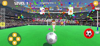 Mini Football Game - Screenshot 1