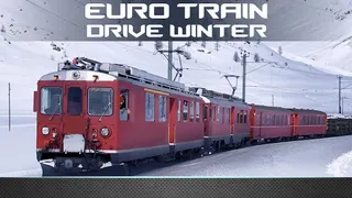 Euro train Drive Winter - Screenshot 1