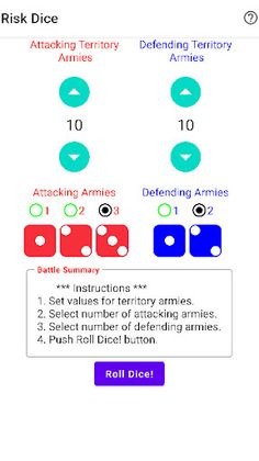 Risk Dice - Screenshot 1