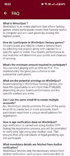 WinOnQuiz - Screenshot 2