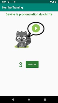 Raccoon Number Training - Screenshot 3