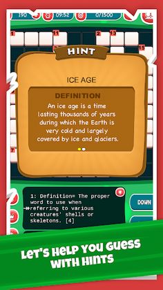 Paleontology Crossword Puzzle - Screenshot 4