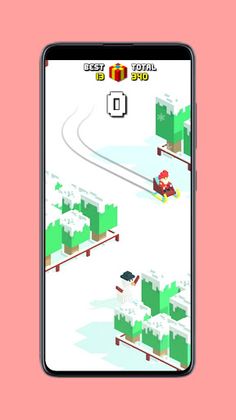 Sliding Santa! - Screenshot 1