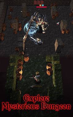 Darkest Rogue 3D:Slingshot RPG - Screenshot 1