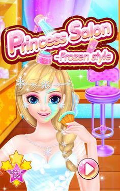 Princess Salon - Frozen Style - Screenshot 1