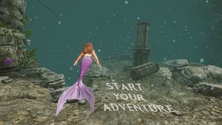 Mermaid Simulator Sea games - Screenshot 1